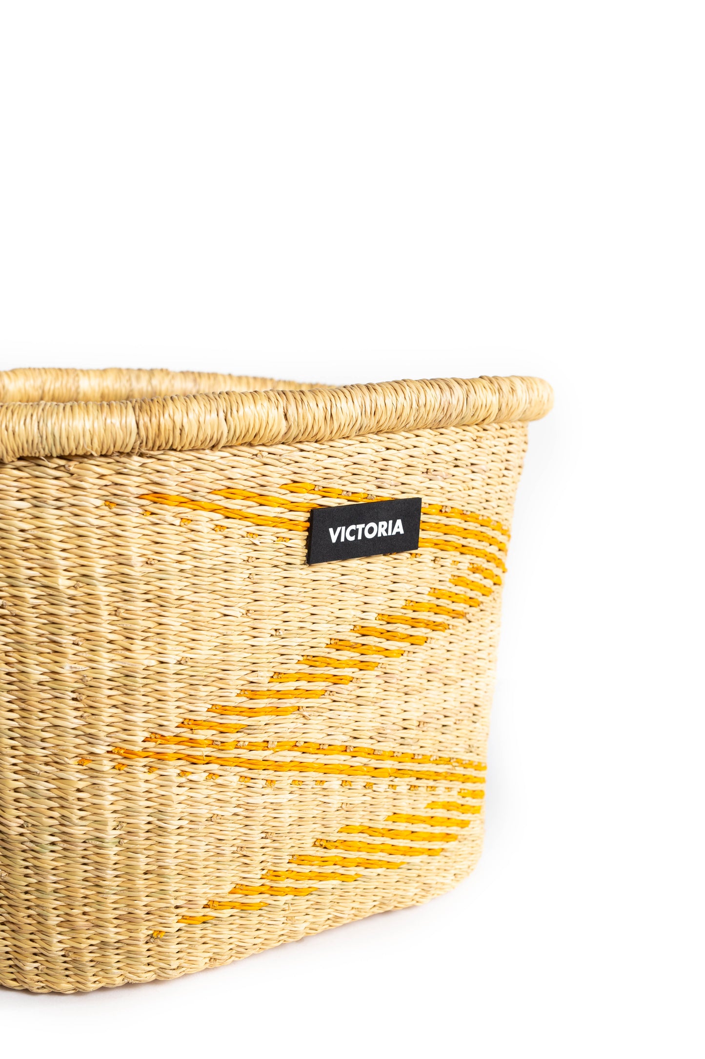cesta para bicicleta con logo victoria